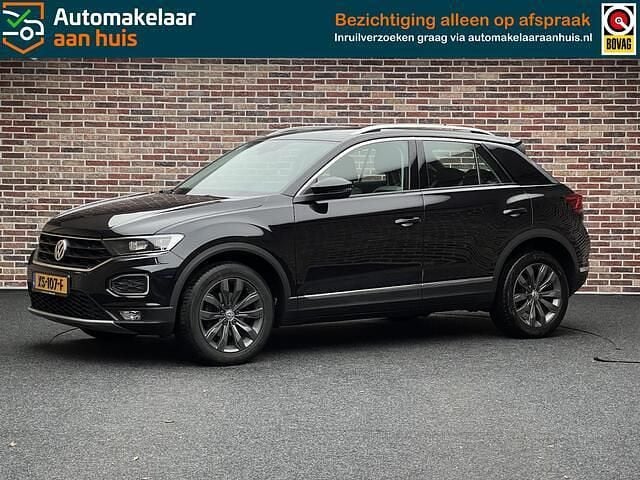 Zwart Gebruikt 2019 VW T-Roc Sport SUV | € 20.450 (Eerlijke prijs) - Afbeelding 1/4