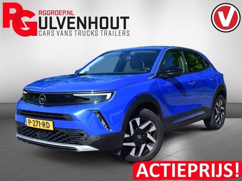 Blauw Gebruikt 2021 Opel Mokka-e Elegance SUV | € 16.940 (Eerlijke prijs) - Afbeelding 1/4