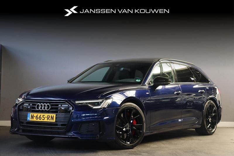 Blauw Gebruikt 2021 Audi A6 Competition Stationwagen | € 42.945 - Afbeelding 1/4