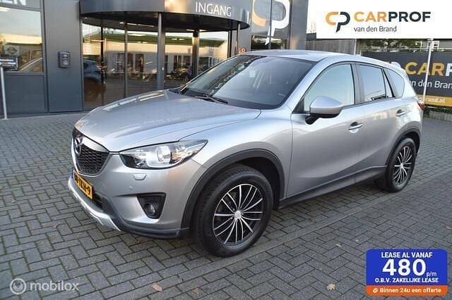 Zwart Gebruikt 2019 Mazda CX-5 Signature SUV | € 29.950 (Eerlijke prijs) - Afbeelding 1/4