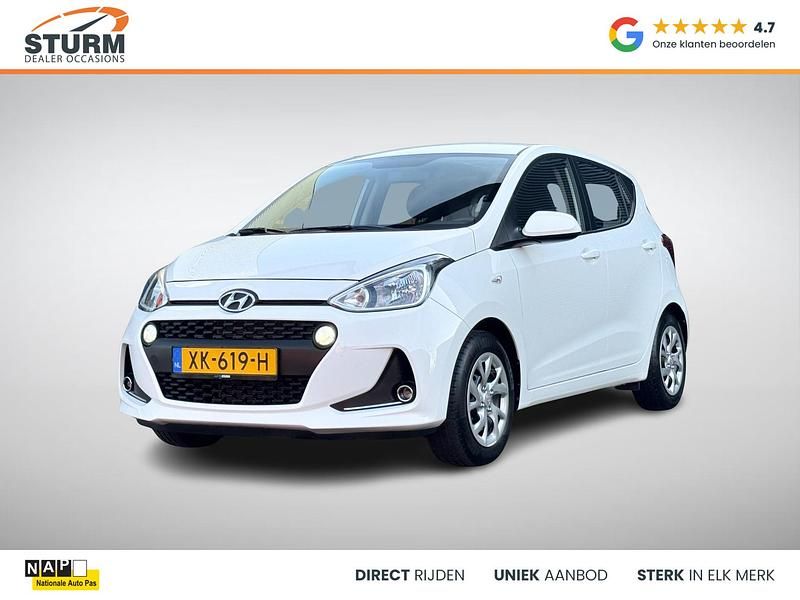 Wit Occasion 2019 Hyundai i10 Comfort Hatchback | € 10.949 (Goede deal) - Afbeelding 1/4