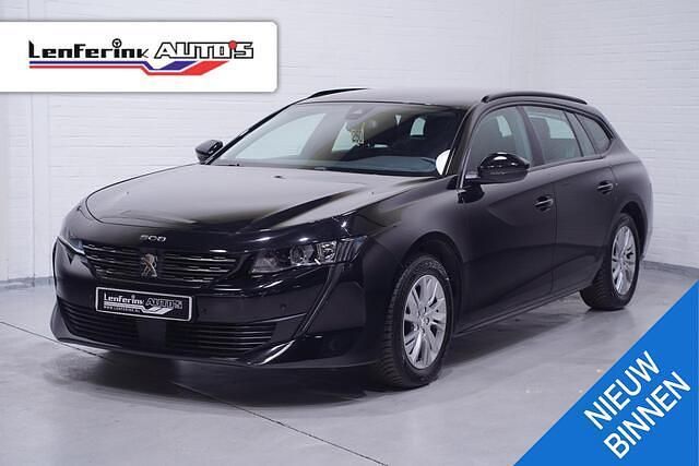 Zwart Gebruikt 2022 Peugeot 508 Active Stationwagen | € 26.750 (Eerlijke prijs) - Afbeelding 1/4