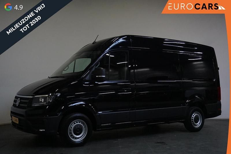Zwart Gebruikt 2022 VW Crafter Highline Van | € 30.890 (Iets duurder) - Afbeelding 1/4
