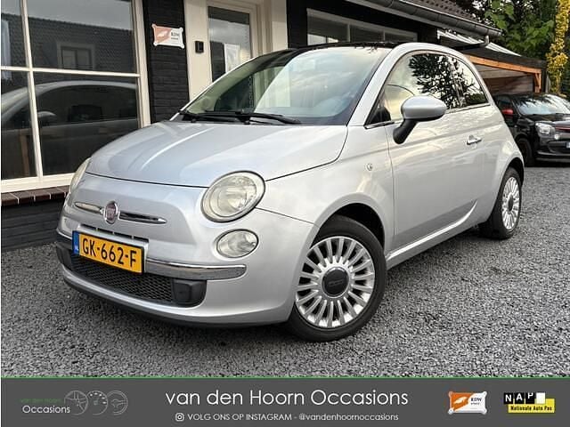 Grijs Gebruikt 2011 Fiat 500 Lounge Hatchback | € 4.999 (Goede deal) - Afbeelding 1/4
