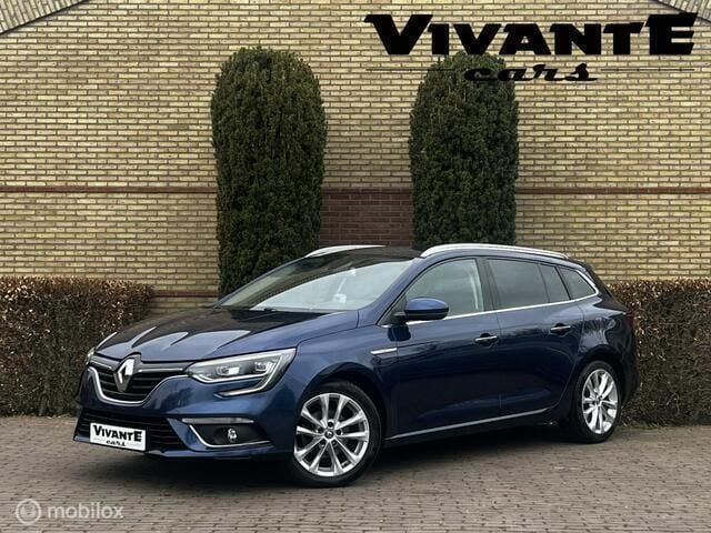 Blauw Gebruikt 2018 Renault Mégane GrandTour LIMITED Stationwagen | € 13.995 (Goede deal) - Afbeelding 1/4