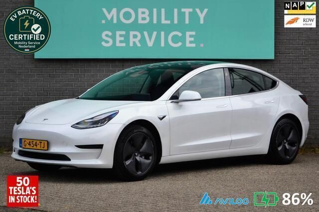 Wit Gebruikt 2019 Tesla Model 3 Standard Range Sedan | € 18.864 (Eerlijke prijs) - Afbeelding 1/4