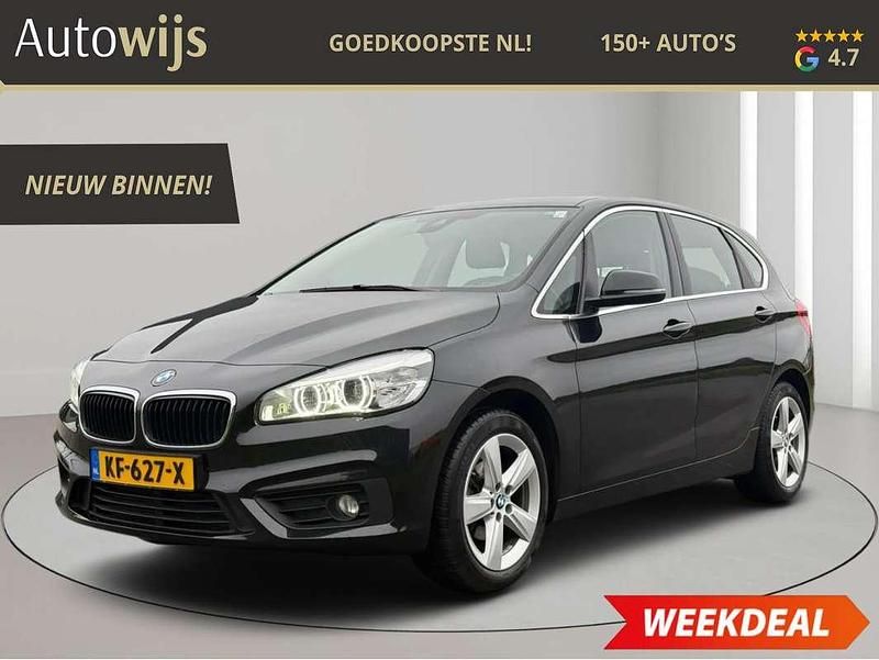 Zwart Gebruikt 2016 BMW 216 Active Tourer MPV | € 11.975 (Goede deal) - Afbeelding 1/4