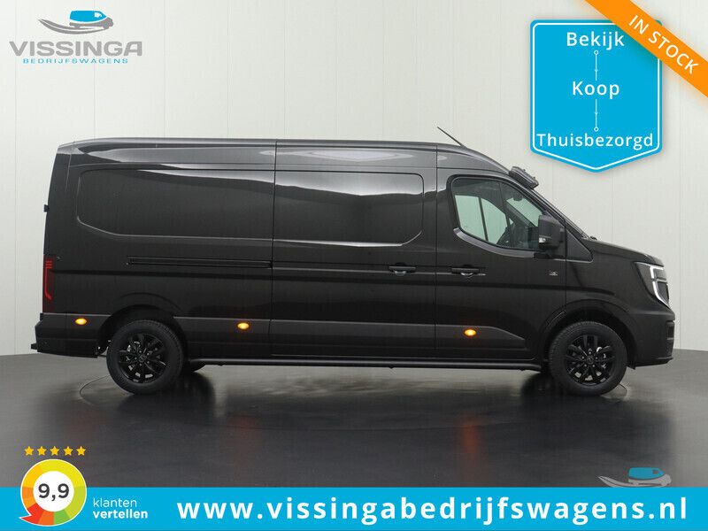Zwart Nieuw 2024 Renault Master Luxe Van | € 42.735 (Iets duurder) - Afbeelding 1/4