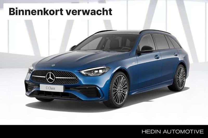 Blauw Nieuw 2025 Mercedes C300e Business Stationwagen | € 64.090 (Eerlijke prijs) - Afbeelding 1/4
