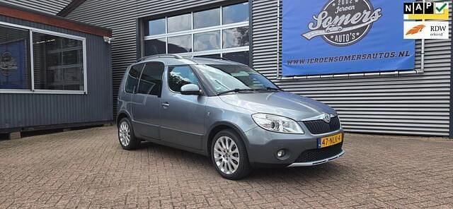Grijs Gebruikt 2010 Skoda Roomster Ambition Stationwagen | € 3.450 (Eerlijke prijs) - Afbeelding 1/4