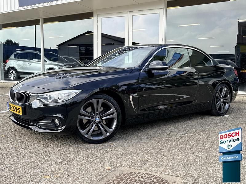 Zwart Gebruikt 2016 BMW 428 Executive Cabriolet | € 25.995 (Duur) - Afbeelding 1/3