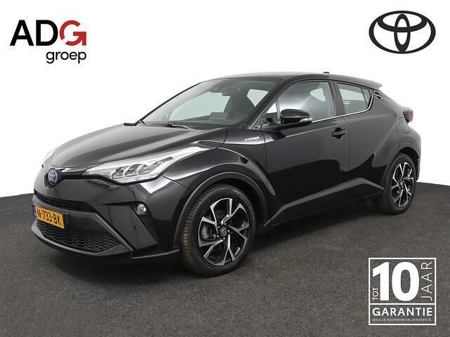Zwart Gebruikt 2021 Toyota C-HR SUV | € 24.950 (Eerlijke prijs) - Afbeelding 1/4