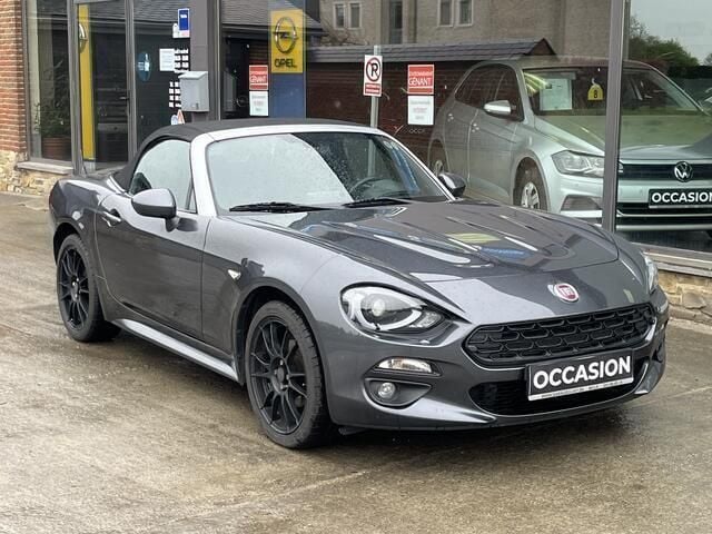Grijs Gebruikt 2017 Fiat 124 Spider Cabriolet | € 15.950 (Eerlijke prijs) - Afbeelding 1/4