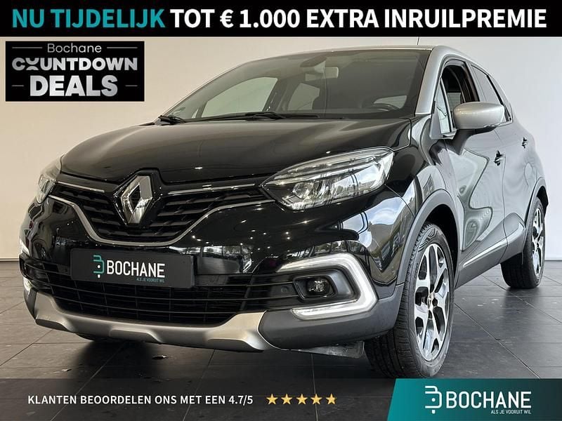 Zwart Gebruikt 2018 Renault Captur Intens SUV | € 13.445 (Eerlijke prijs) - Afbeelding 1/4