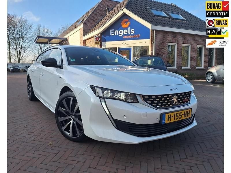 Wit Occasion 2020 Peugeot 508 GT Stationwagen | € 22.950 (Duur) - Afbeelding 1/4