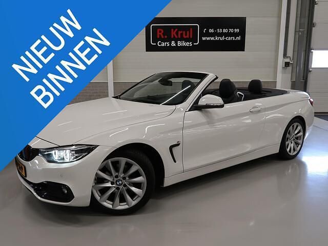 Wit Gebruikt 2019 BMW 420 Sport Line Cabriolet | € 34.950 (Eerlijke prijs) - Afbeelding 1/4