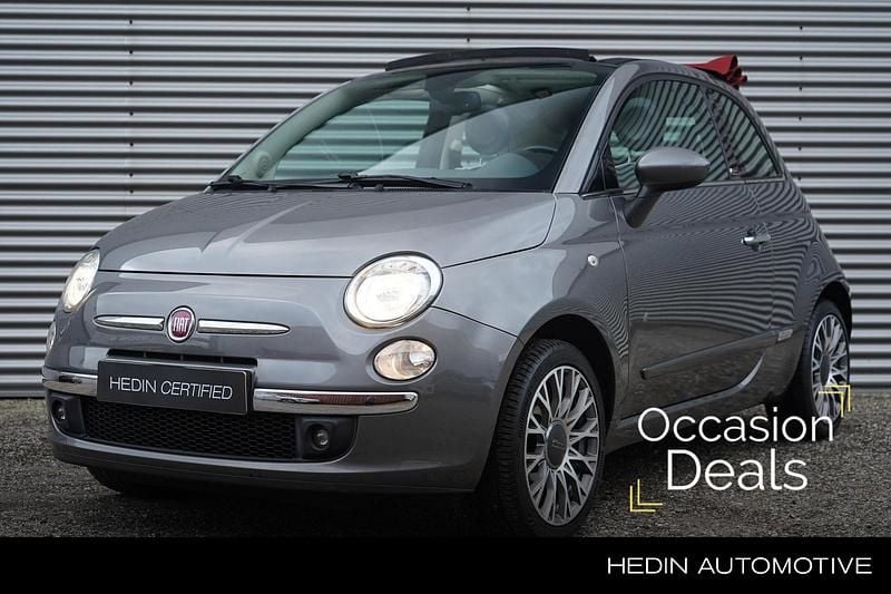 Grijs Occasion 2015 Fiat 500C Lounge Cabriolet | € 8.445 (Goede deal) - Afbeelding 1/4
