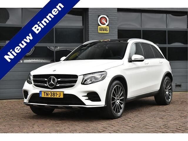 Wit Gebruikt 2018 Mercedes GLC250 Premium Plus SUV | € 32.950 (Eerlijke prijs) - Afbeelding 1/4