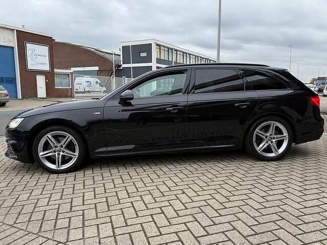 Occasion Audi A4 S-Line 122 PK (89 kW) 2018 Zwart Stationwagen