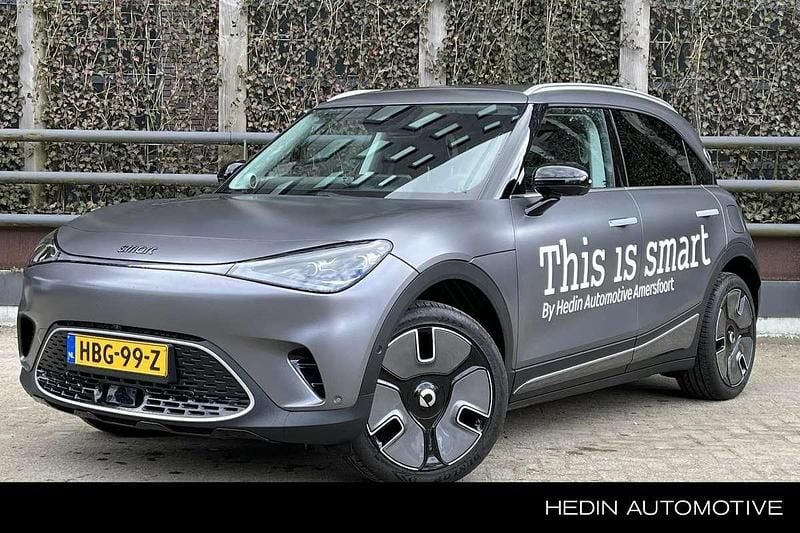 Grijs, metallic lak Gebruikt 2025 Smart #1 Edition #1 SUV | € 47.900 - Afbeelding 1/4