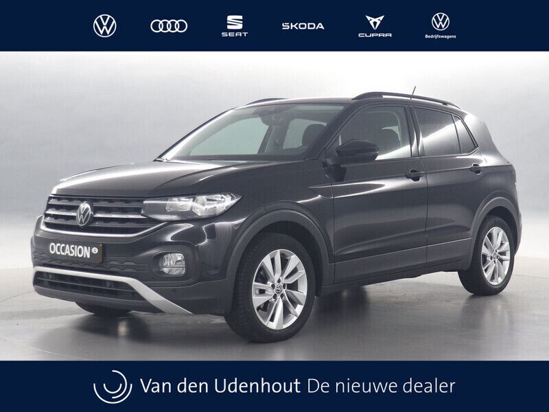 Zwart Gebruikt 2023 VW T-Cross Life SUV | € 22.550 (Eerlijke prijs) - Afbeelding 1/4