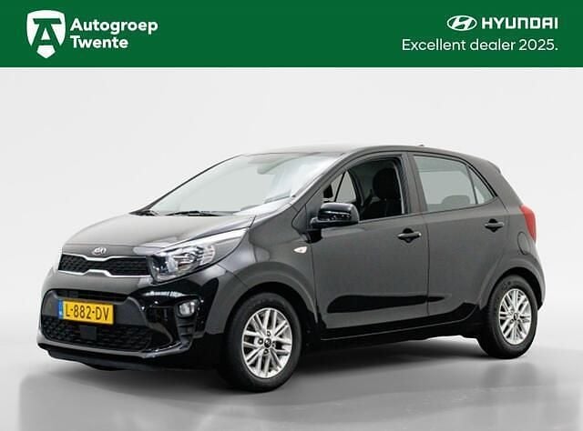Zwart Gebruikt 2021 Kia Picanto Hatchback | € 10.950 (Goede deal) - Afbeelding 1/4