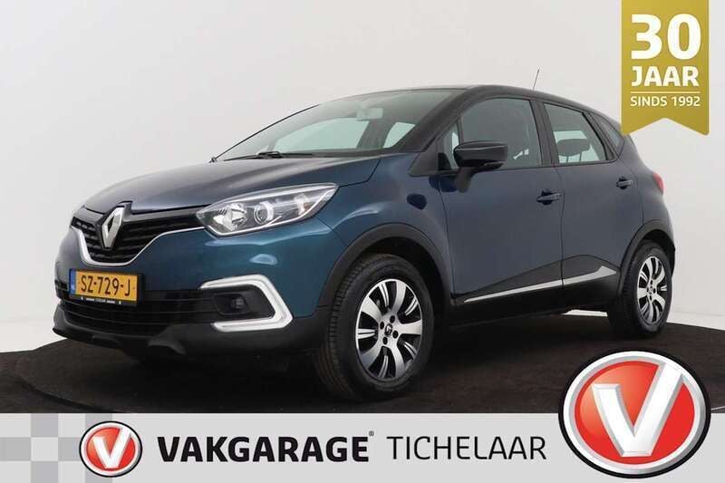 Blauw Gebruikt 2018 Renault Captur Zen SUV | € 10.399 (Eerlijke prijs) - Afbeelding 1/3