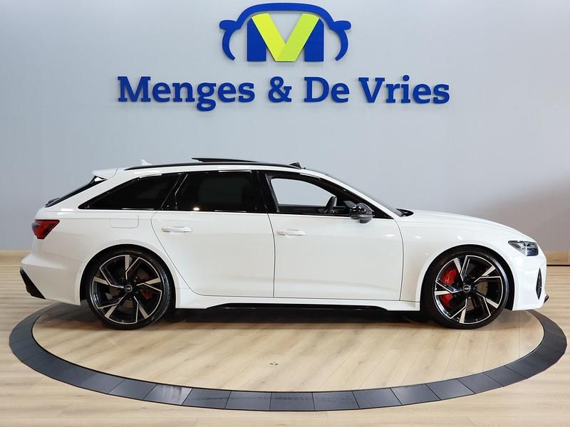 Occasion Audi RS6 Design 601 PK (442 kW) 2020 Wit Stationwagen