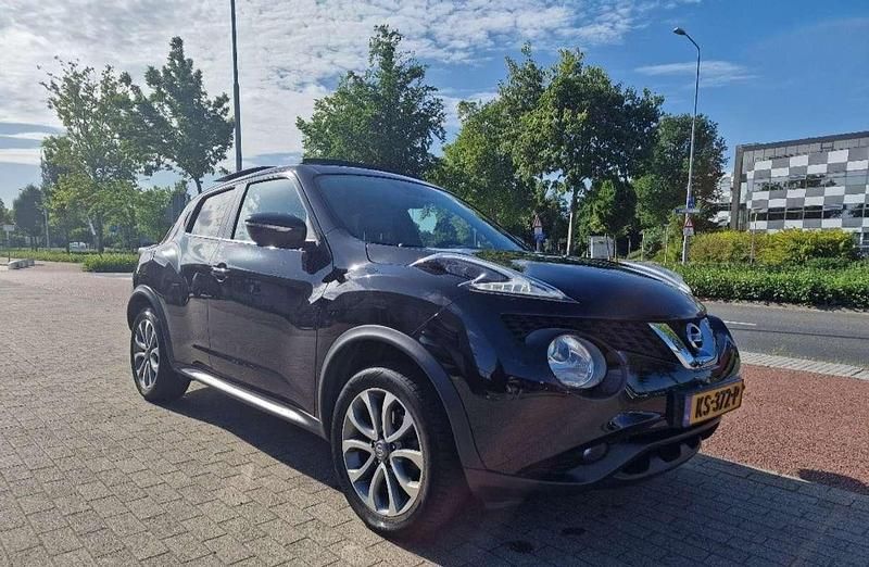 Zwart Gebruikt 2016 Nissan Juke S SUV | € 7.950 (Goede deal) - Afbeelding 1/4