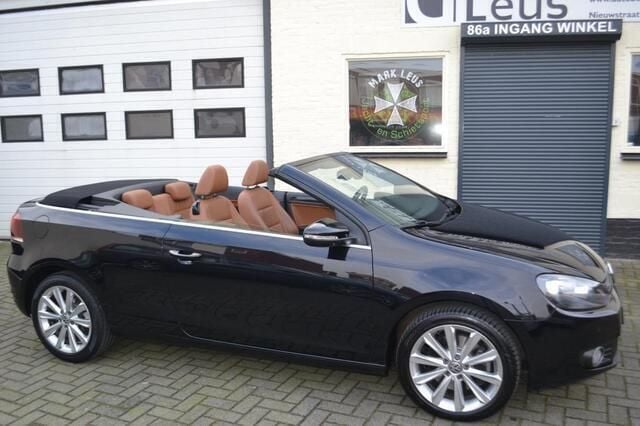 Zwart Gebruikt 2011 VW Golf Cabriolet Cabriolet | € 8.950 (Eerlijke prijs) - Afbeelding 1/4