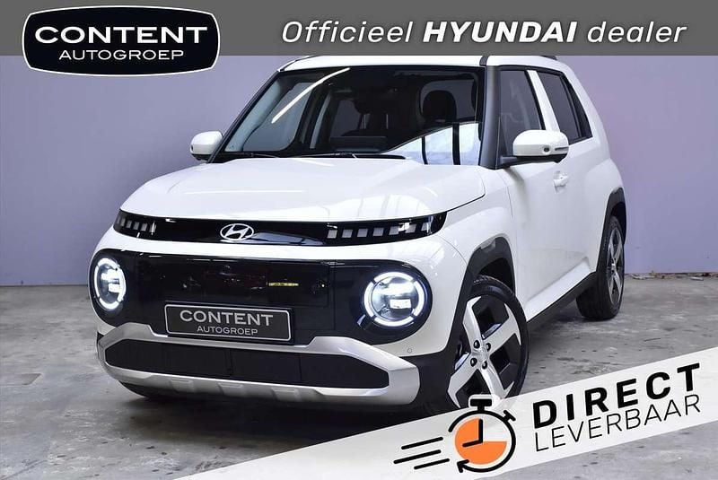 Wit Nieuw 2025 Hyundai Inster Hatchback | € 27.440 (Eerlijke prijs) - Afbeelding 1/4