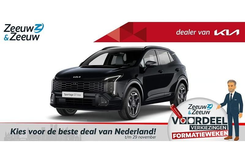 Nieuw 2025 Kia Sportage GT-Line SUV | € 48.195 (Eerlijke prijs) - Afbeelding 1/4