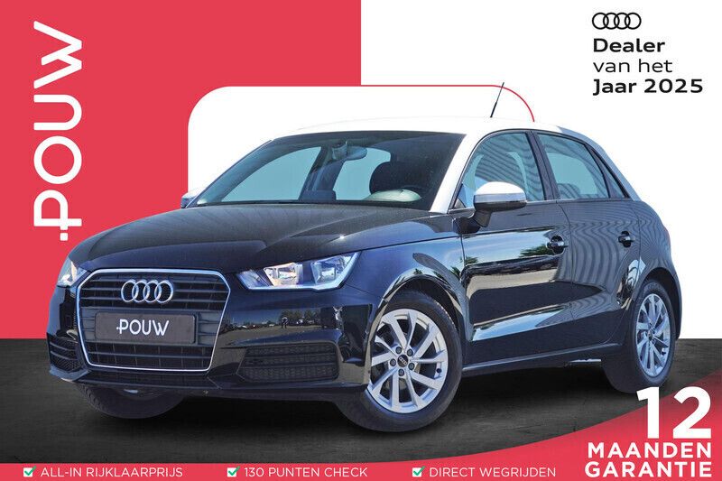 Zwart Gebruikt 2018 Audi A1 Sportback Hatchback | € 15.900 (Eerlijke prijs) - Afbeelding 1/4