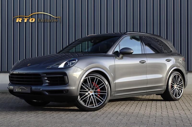 Grijs metallic Occasion 2020 Porsche Cayenne SUV | € 65.000 - Afbeelding 1/4