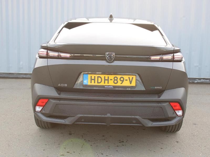 Occasion Peugeot 408 Allure 181 PK (133 kW) 2023 Zwart, metallic lak Sedan