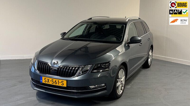 Grijs Gebruikt 2018 Skoda Octavia Business Line Stationwagen | € 13.545 (Eerlijke prijs) - Afbeelding 1/4