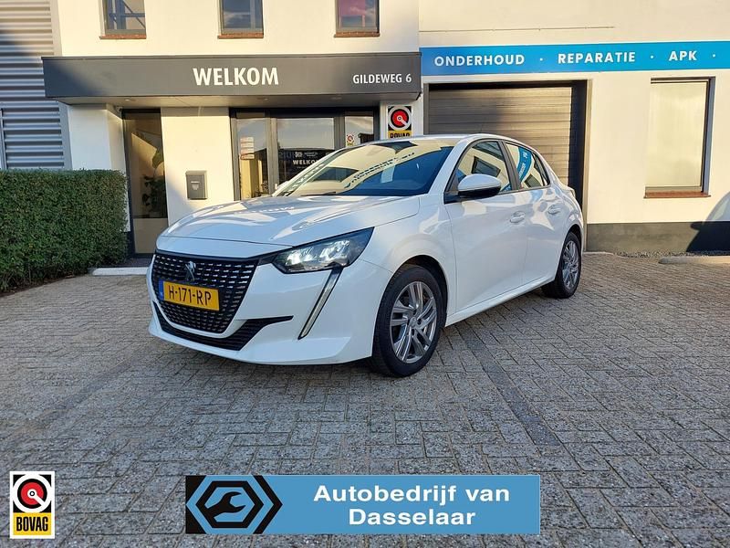 Wit Gebruikt 2020 Peugeot 208 Active Hatchback | € 9.250 (Eerlijke prijs) - Afbeelding 1/4