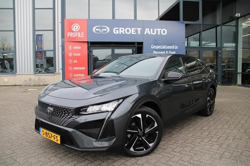 Grijs Gebruikt 2023 Peugeot 408 Allure Hatchback | € 25.550 - Afbeelding 1/4