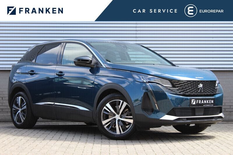 Blauw Gebruikt 2023 Peugeot 3008 Allure SUV | € 30.595 (Super prijs) - Afbeelding 1/4