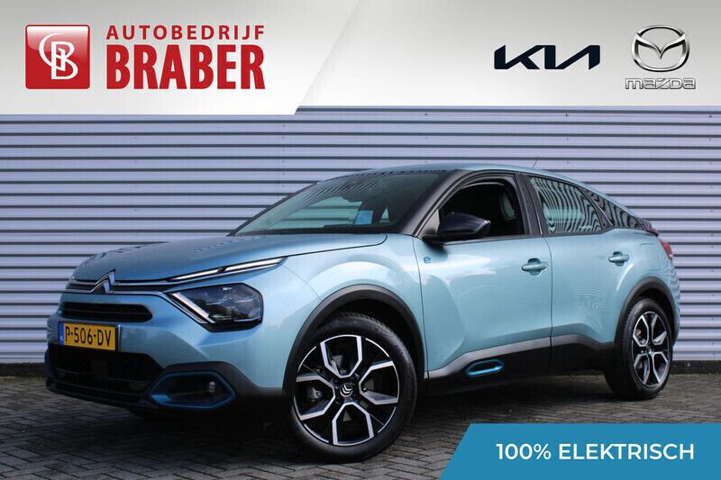 Blauw Gebruikt 2021 Citroën e-C4 Live SUV | € 26.495 - Afbeelding 1/4