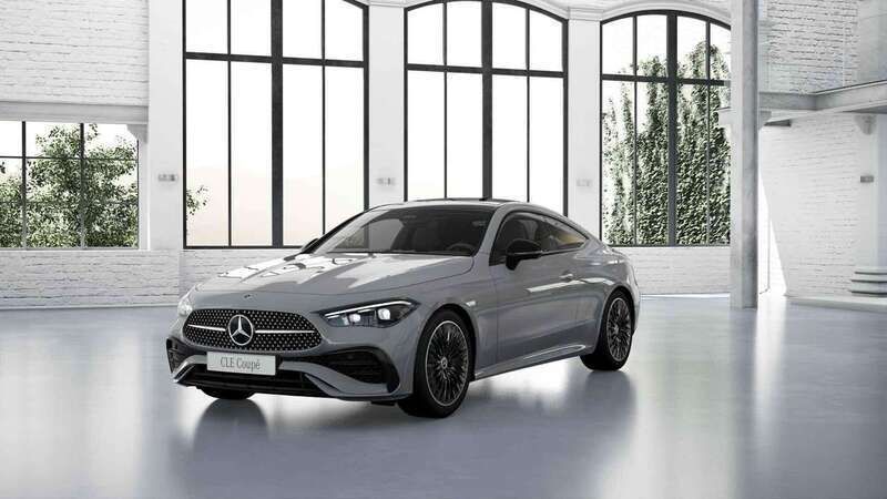 Grijs Nieuw 2025 Mercedes CLE300 AMG line Coupé | € 89.650 - Afbeelding 1/4