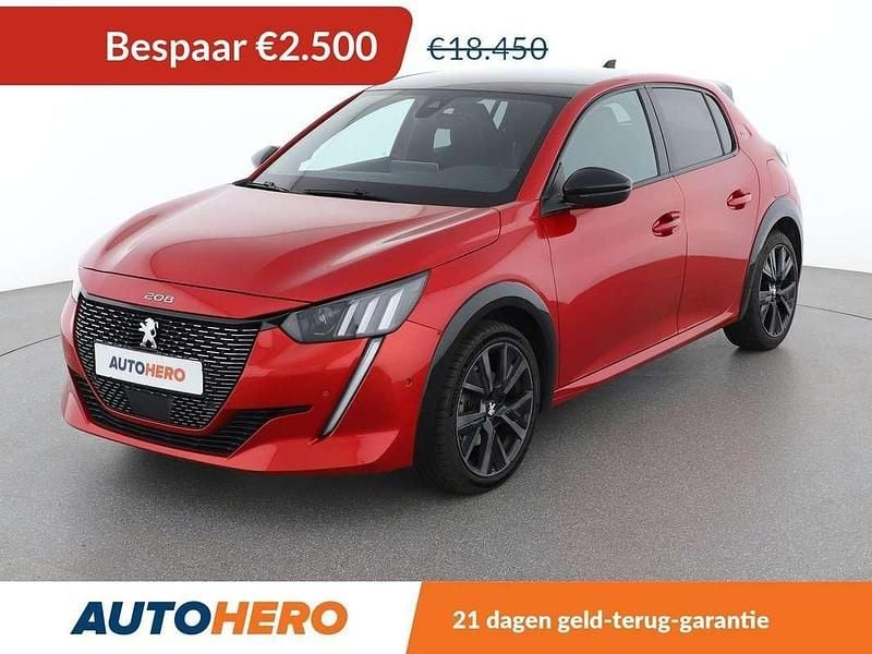 Rood Occasion 2021 Peugeot 208 GT Hatchback | € 16.149 (Super prijs) - Afbeelding 1/3