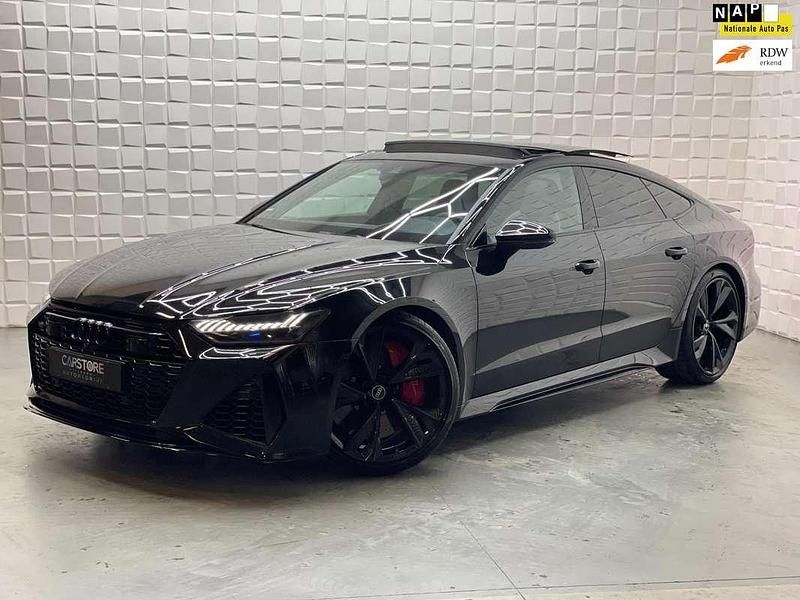 Zwart (metallic) Gebruikt 2021 Audi RS7 S-Line Hatchback | € 104.999 - Afbeelding 1/4