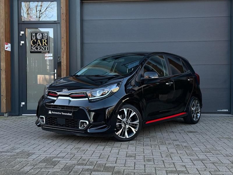 Zwart Occasion 2021 Kia Picanto GT-Line Hatchback | € 15.500 (Eerlijke prijs) - Afbeelding 1/4