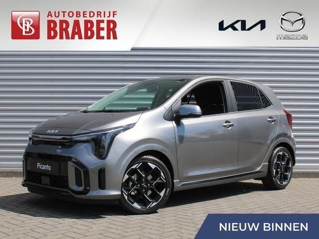 Grijs Nieuw 2025 Kia Picanto GT-Line Hatchback | € 26.290 (Eerlijke prijs) - Afbeelding 1/4