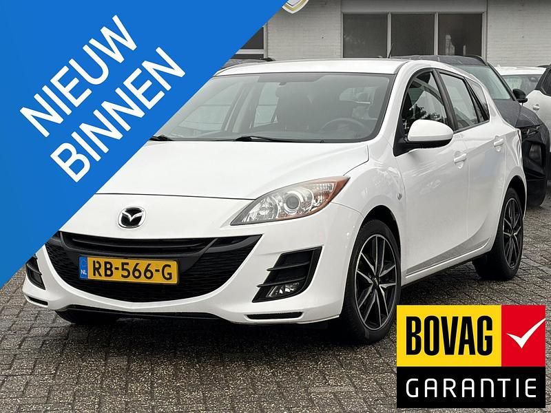 Wit Gebruikt 2010 Mazda 3 Hatchback | € 4.999 (Eerlijke prijs) - Afbeelding 1/4