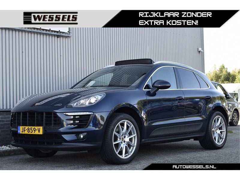 Blauw Gebruikt 2016 Porsche Macan SUV | € 26.950 (Super prijs) - Afbeelding 1/4