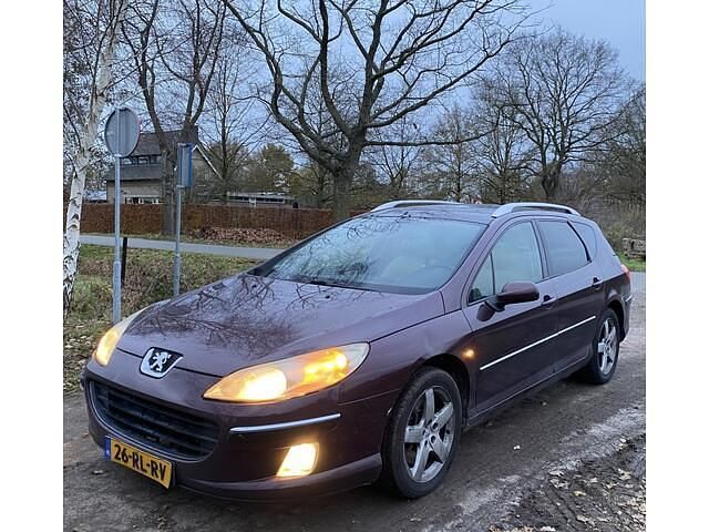 Paars Occasion 2005 Peugeot 407 Stationwagen | € 1.250 (Eerlijke prijs) - Afbeelding 1/4