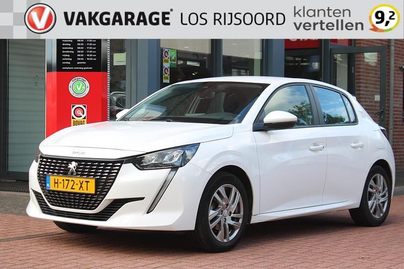 Wit Gebruikt 2020 Peugeot 208 Active Hatchback | € 12.295 (Goede deal) - Afbeelding 1/4