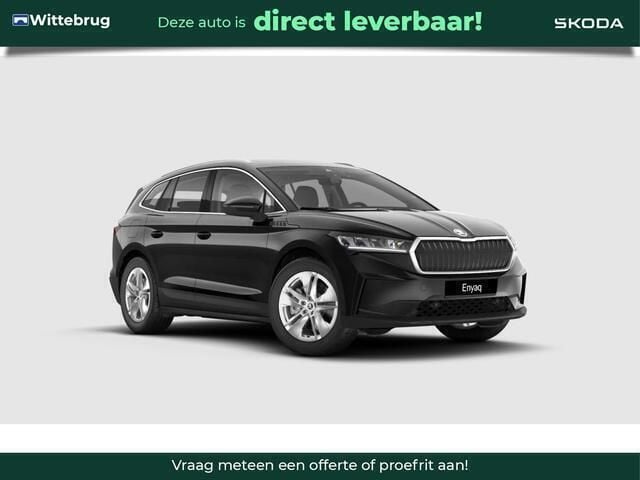 Zwart Nieuw 2025 Skoda Enyaq iV Business Line SUV | € 47.950 (Goede deal) - Afbeelding 1/4